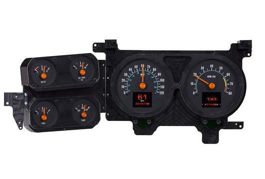 1973- 87 Chevy Pickup, 1973- 91 Chevy Blazer, GMC Jimmy and Suburbans RTX Instruments - Dakota Digital
