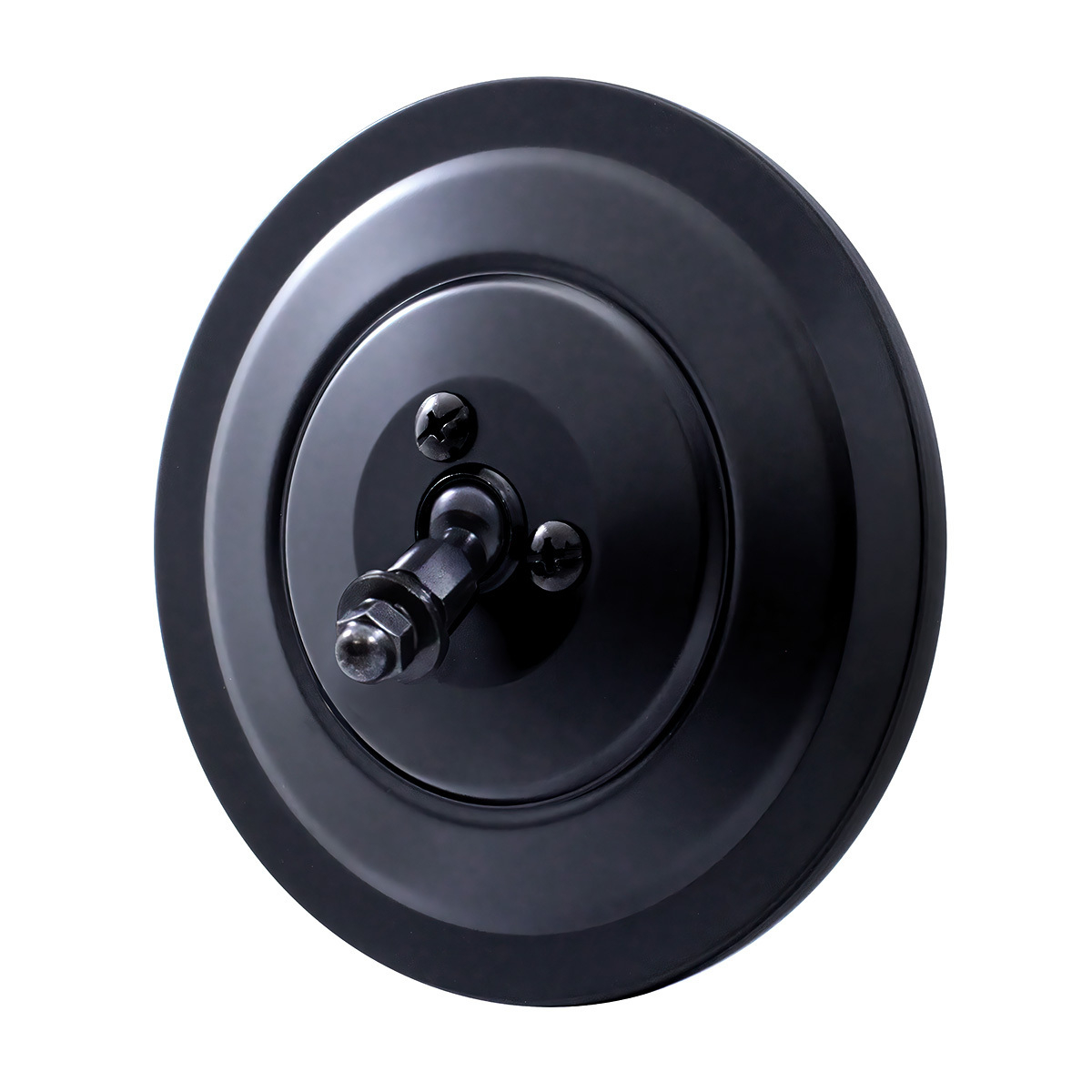 1947 to 1972 Chevrolet GMC Pickup Truck Black Mirror head 5" Chevy Apache C10 K