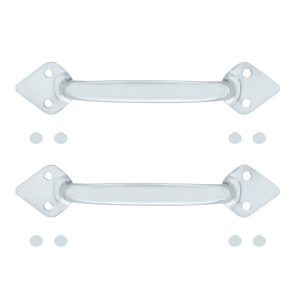 1932 Ford Hood Handle Set Chrome 32 deuce sedan coupe roadster Chrome Steel rod