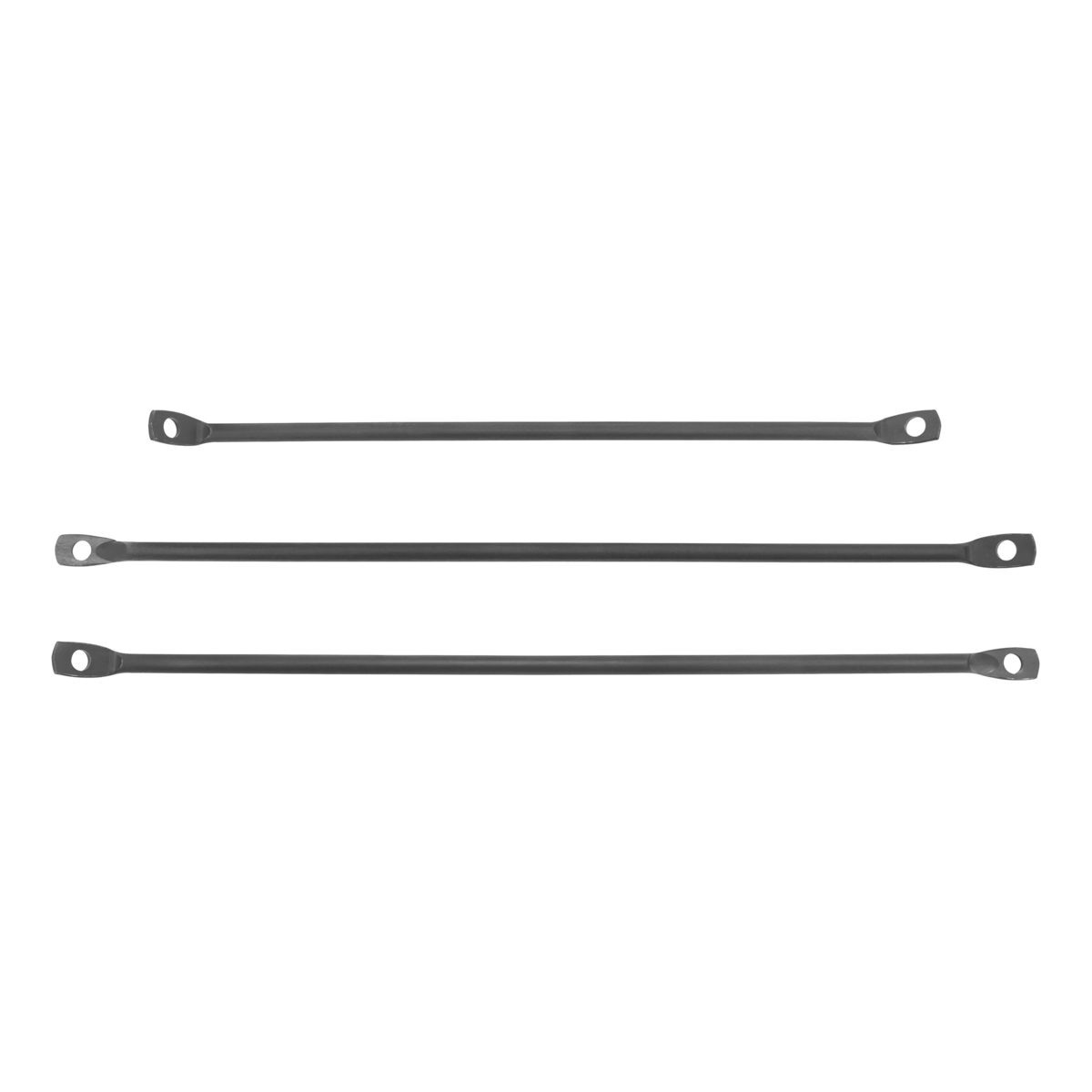1955 to 1966 Chevrolet Rear Fender Brace Rods 3 PC Chevy step side bed braces 55