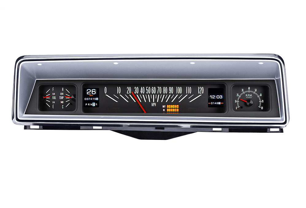 1966- 67 Chevy Nova RTX Instruments - Dakota Digital