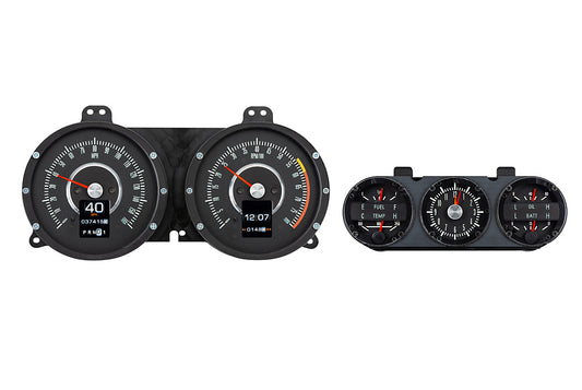 1967 Camaro with Console gauges RTX Instruments - Dakota Digital