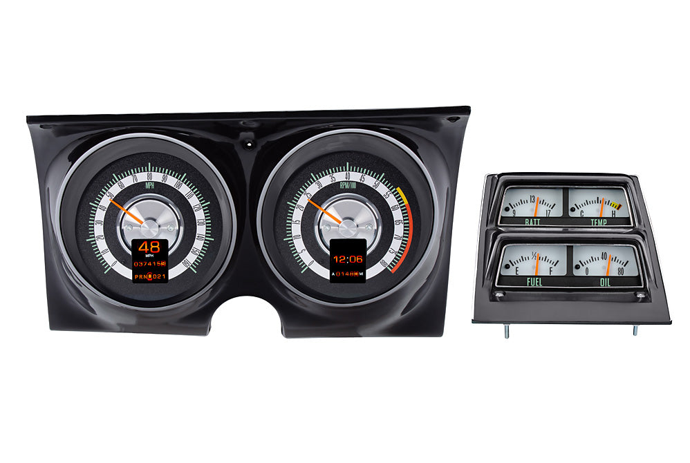 1968 Camaro with Console gauges RTX Instruments - Dakota Digital