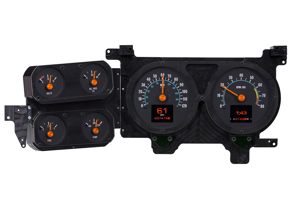 1973- 87 Chevy Pickup, 1973- 91 Chevy Blazer, GMC Jimmy and Suburbans RTX Instruments - Dakota Digital