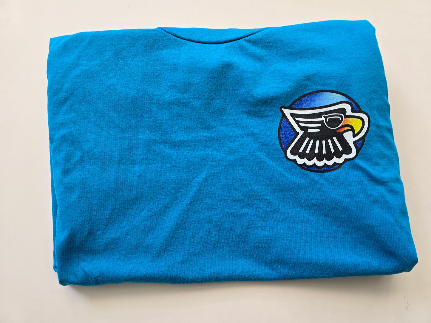 Hawks Blue T-Shirt with 54 Bel Air
