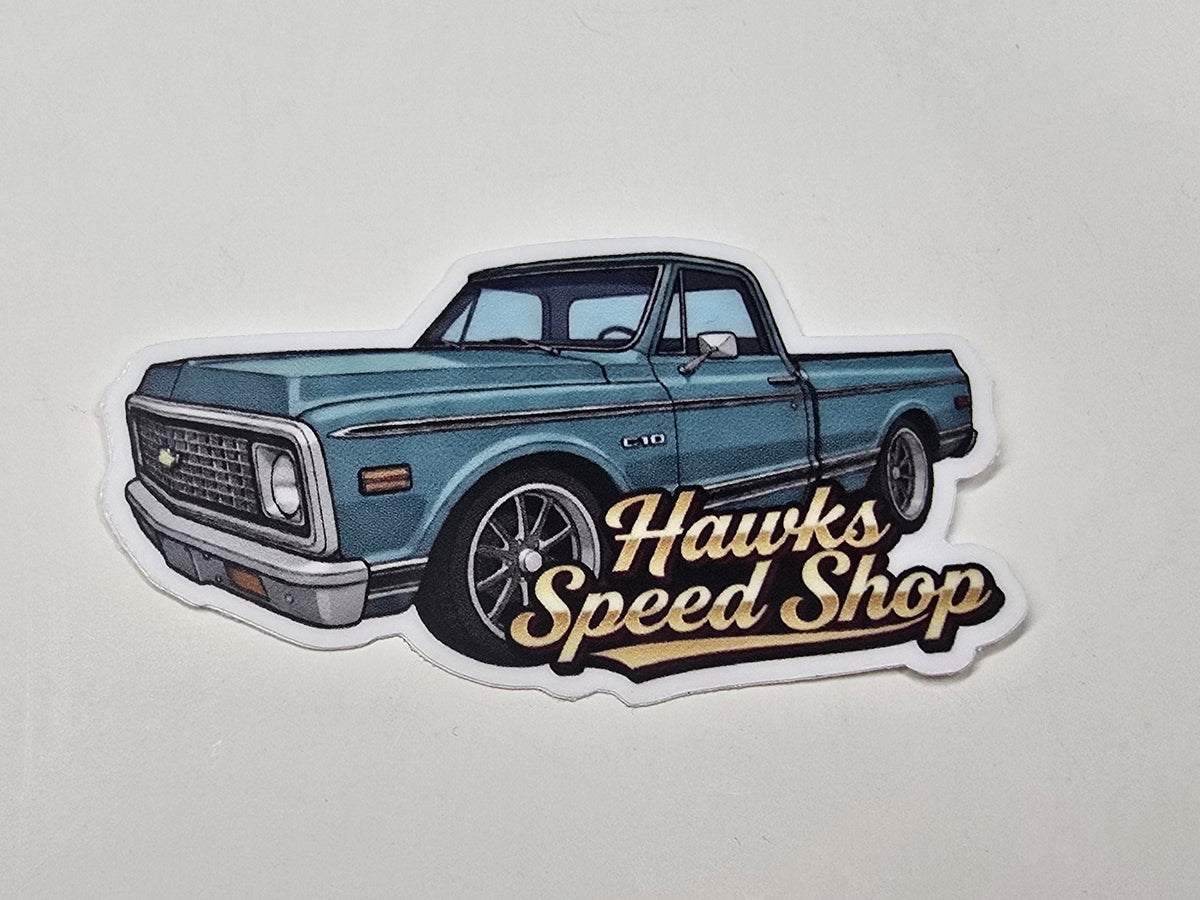 Hawks C10 Truck Sticker