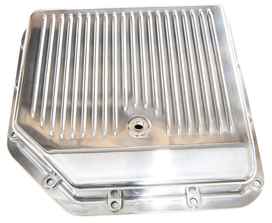 Chevy Chevrolet Polished Aluminum transmission Trans Pan 350TH turbo 350 GM GMC