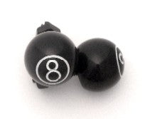 8 Ball Valve Caps set of 4 stem cap custom sled hotrod cool retro classic gm A