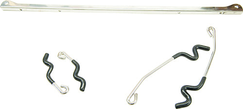 Polished SS Hood prop rod kit 1928 to 34 Ford car truck Model A Deuce stainless