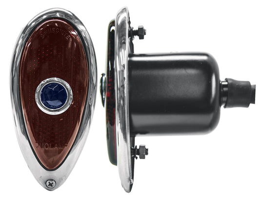 1938 1939 Ford Taillight Assembly Hot rod Rat Fink Blue Dot Tale Talelight Each
