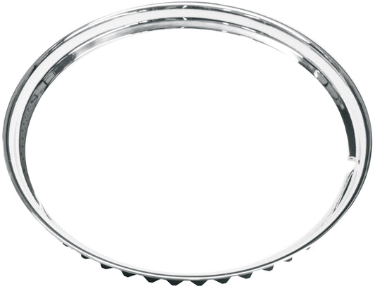 16" Smooth Trim Ring Each Steel Wheel Skinny Beauty rings Stainless Steel GM