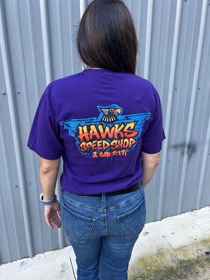 Hawks Purple T-Shirt