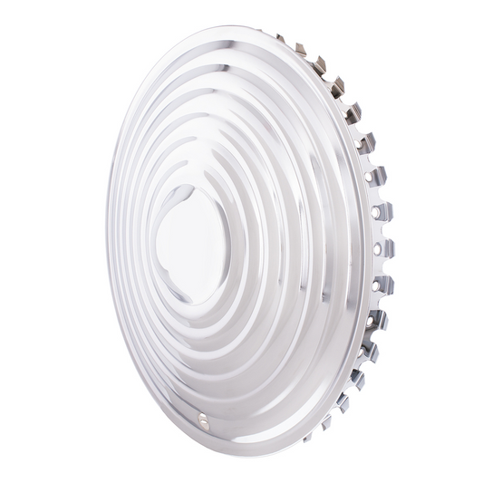 Chrome Starburst Hubcap 15" Wheel Custom Hot rod Ford Chevrolet Dodge A Set of 4