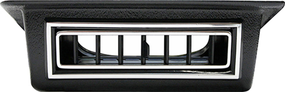 Vintage Air Under Dash Rectangle Chrome Accents Vent 2.5" Hose Louver Register