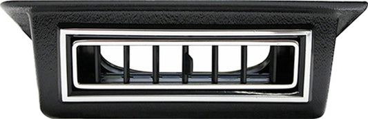 Vintage Air Under Dash Rectangle Chrome Accents Vent 2.5" Hose Louver Register