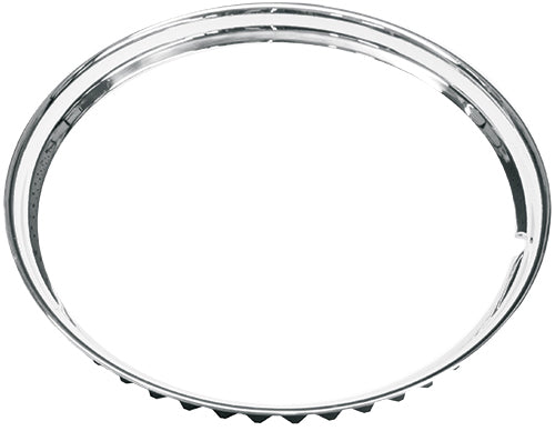 15" Smooth Trim Ring Each Steel Wheel Skinny Beauty rings Stainless Steel GM