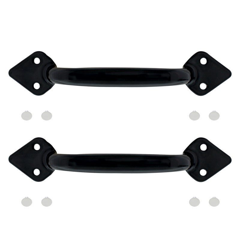 1932 Ford Hood Handle Set Black 32 deuce sedan coupe roadster Black Steel rod